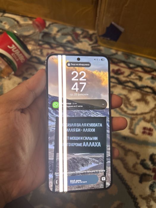 Самсунк с25 256гб. Минус экранда.