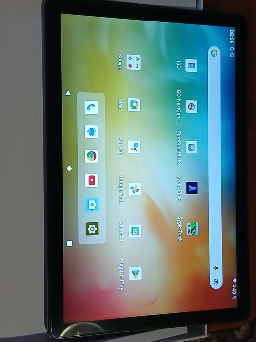 Tableta.  Navi track