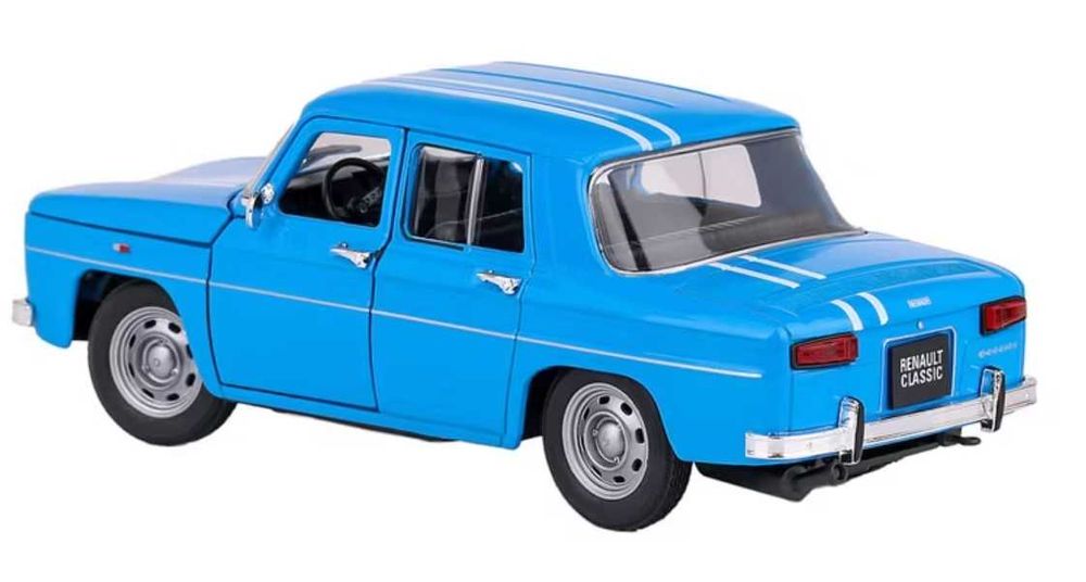 Macheta auto Renault R8 Gordini 1964 Albastru, 1:24 Welly