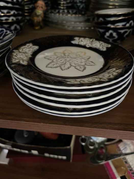 Тарелки, косушки, конфетницы