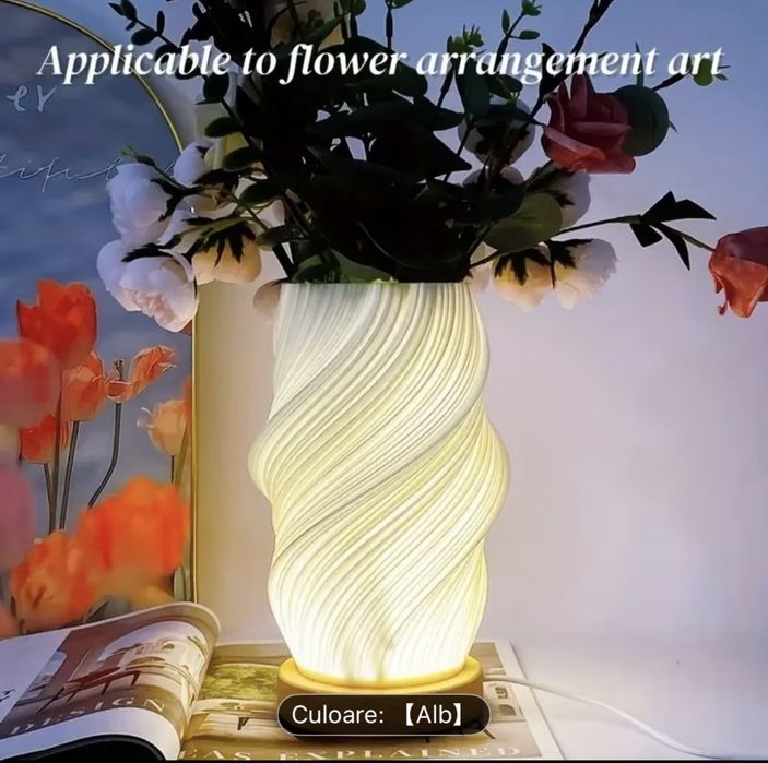 Lampa de noapte cu lumina adjustabila