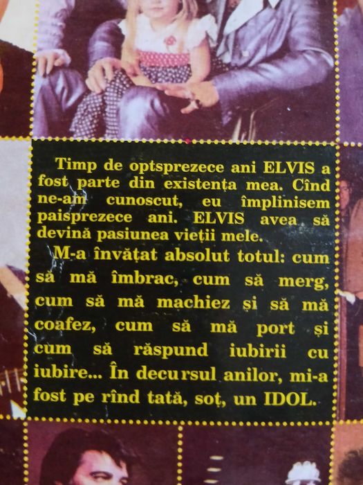 Cartea "Eu si Elvis"