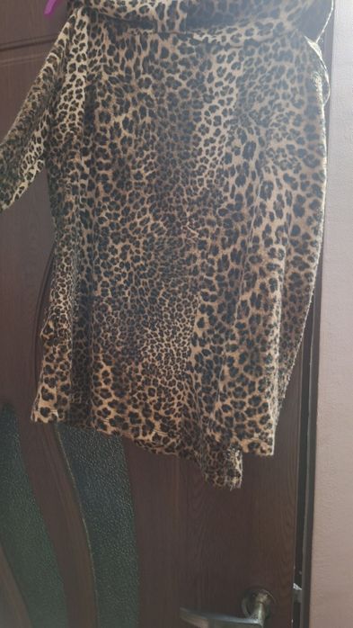 Bluza dama animal-print M