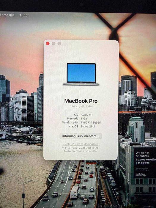 Macbook Pro 13,3” M1 (A2338) 512GB