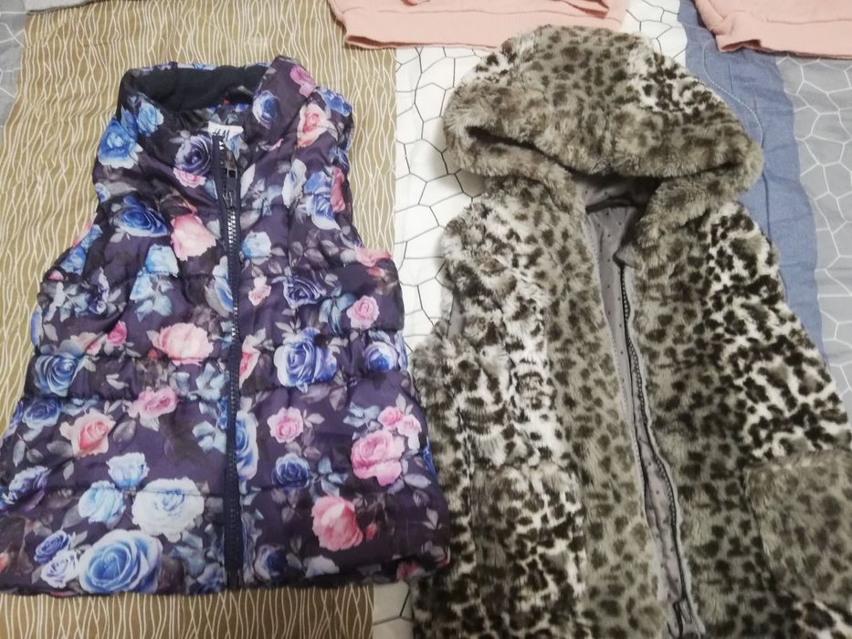 Зимни роклички с дълъг ръкав, грейка, елек