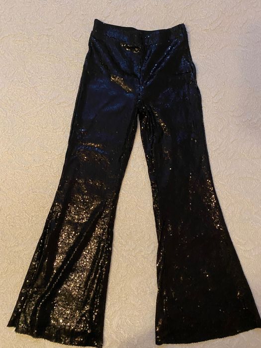 Детски панталон с пайети