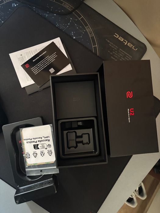 Zowie u2, mousepad, зарядна станция