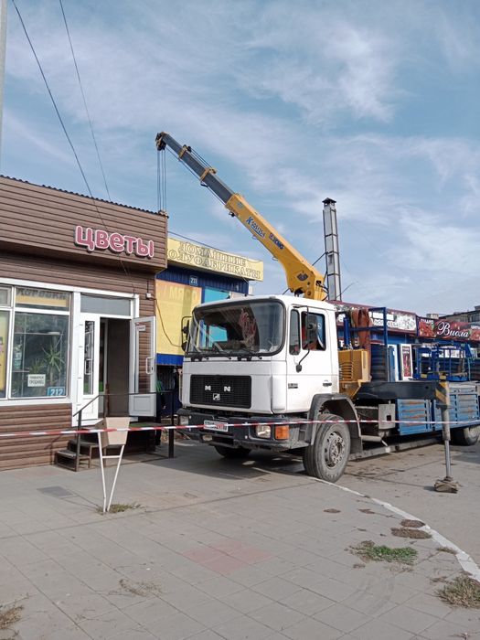 Услуги манипулятора, автовышки