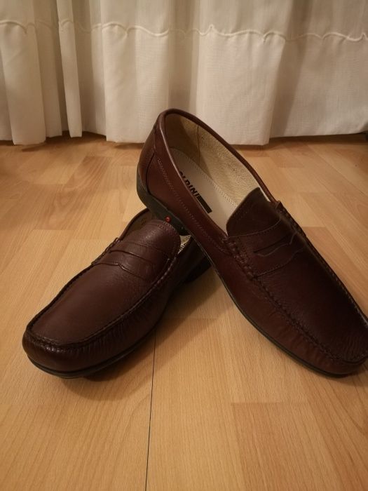 Vand pantofi barbatesti / mocasini, piele, talpa ergonomica