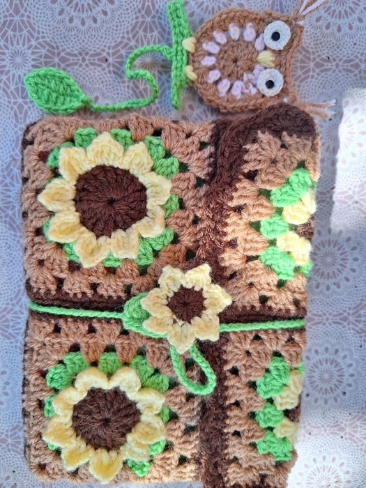 Coperta de carte hand made ,bookmark cadou