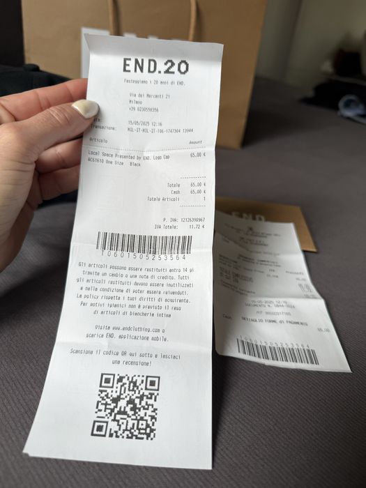 Шапка END.унисекс модел