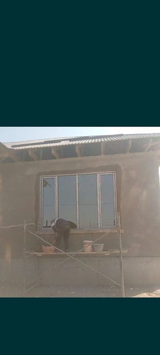 Штукатурка под маяк Стяжка