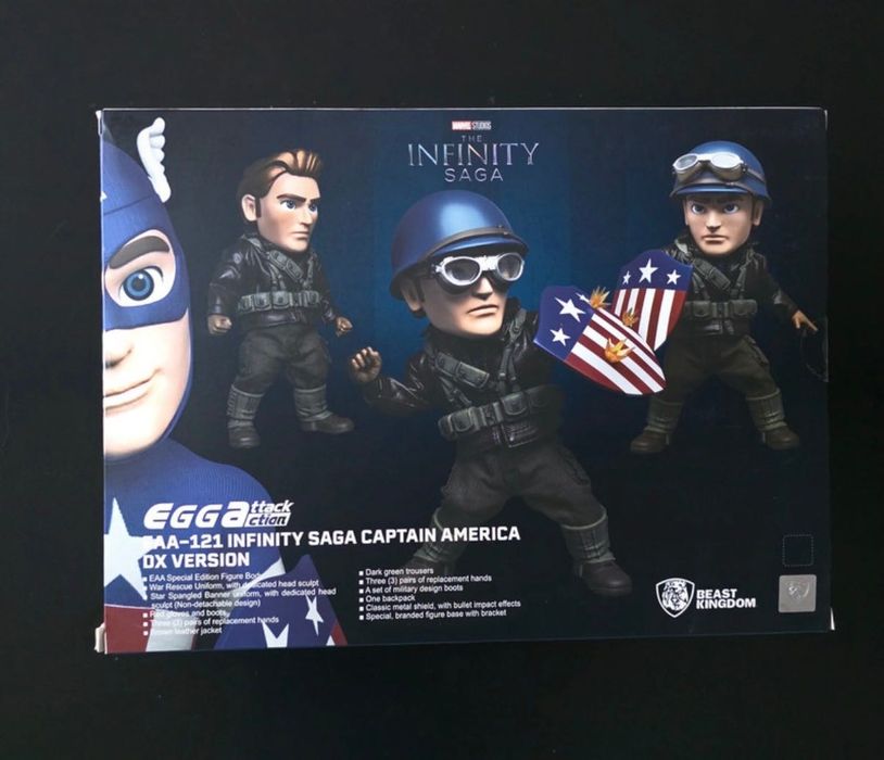Figurina de colecție Captain America EAA-121 DX-Beast Kingdom