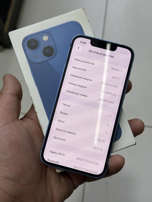iphone 13mini 128gb 86%