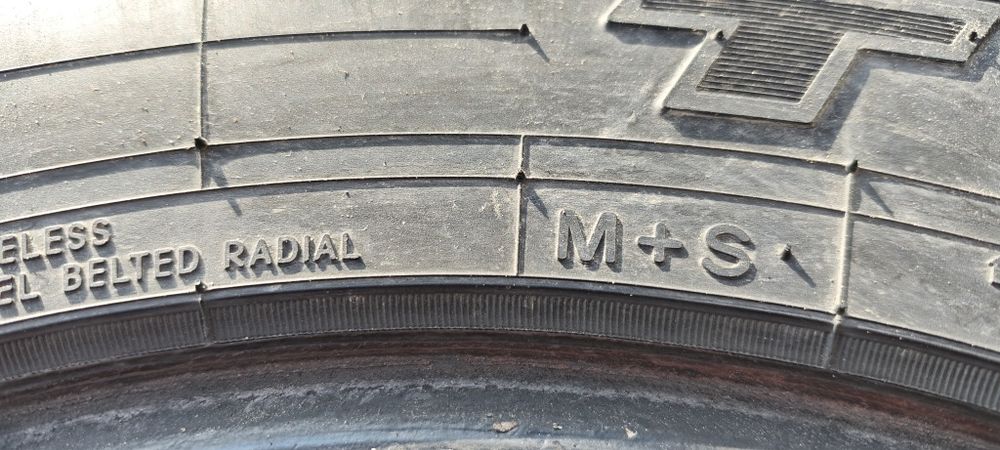 Комплект резины б/у