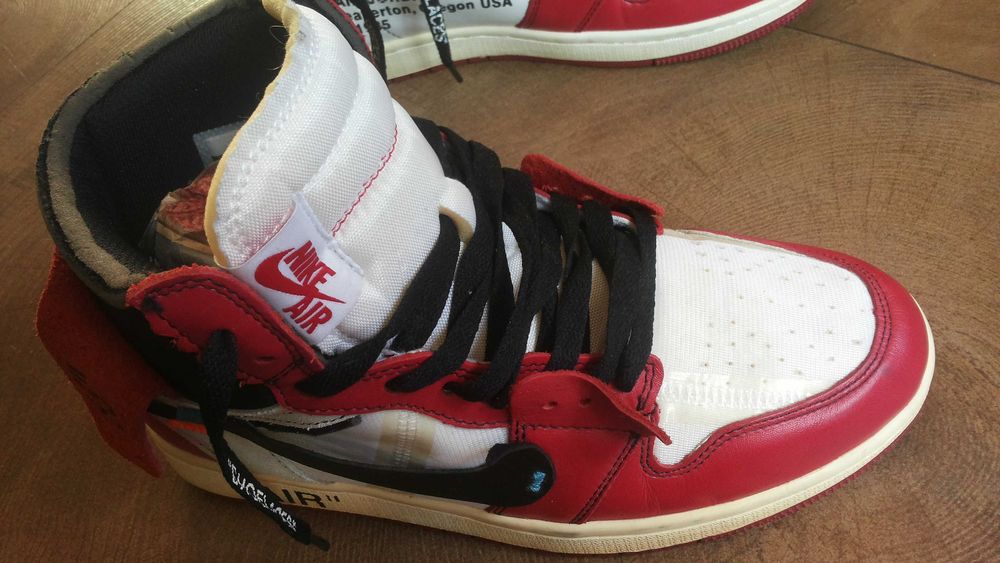 Off-White × Nike Air Jordan 1 Retro High The Ten "Chicago" EUR 44/UK 9