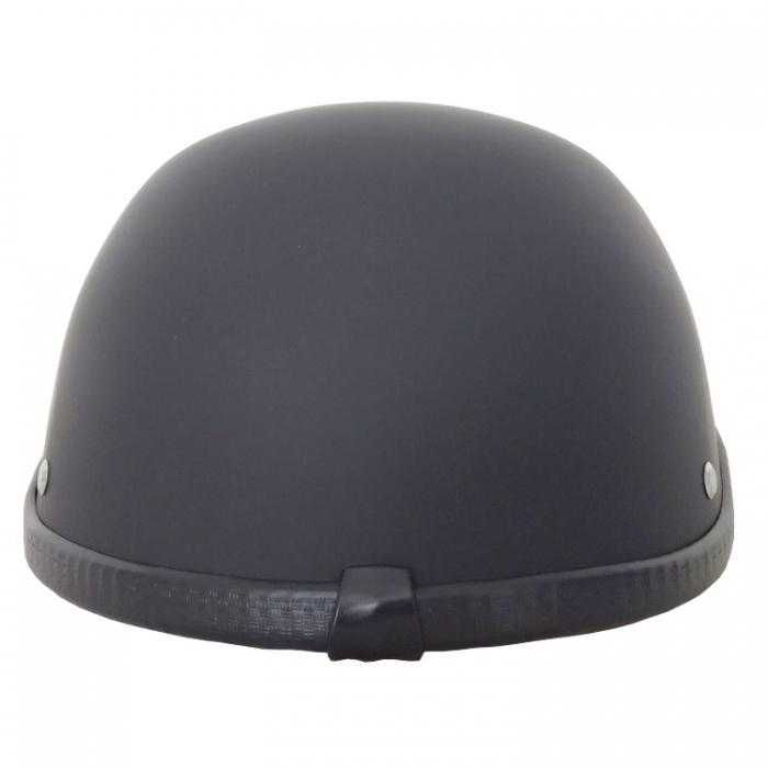 Каска за мотор - 2499 - 3 граната черен мат