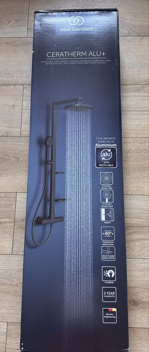 Coloana de dus neagra Ideal Standard