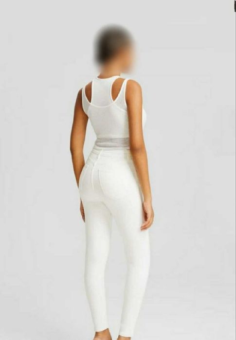 Турция"Bershka"Jeans, Skinny*Jeans Red