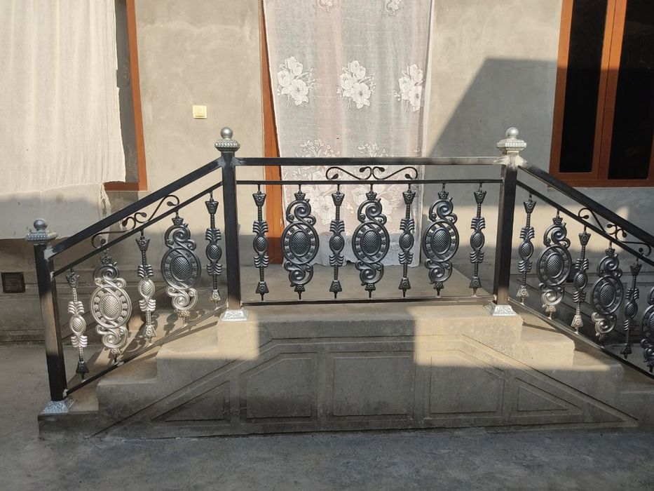 Temir darvoza eshik perilla zina naves kocha ograjdeniya uzb boylab