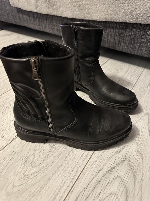 Botine Benvenuti din piele