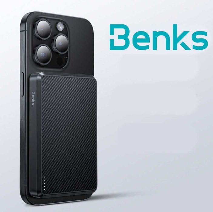 Benks MP16 ArmorGo Ultrathin Power Bank 10000mAh MagSafe 20W iPhone 16