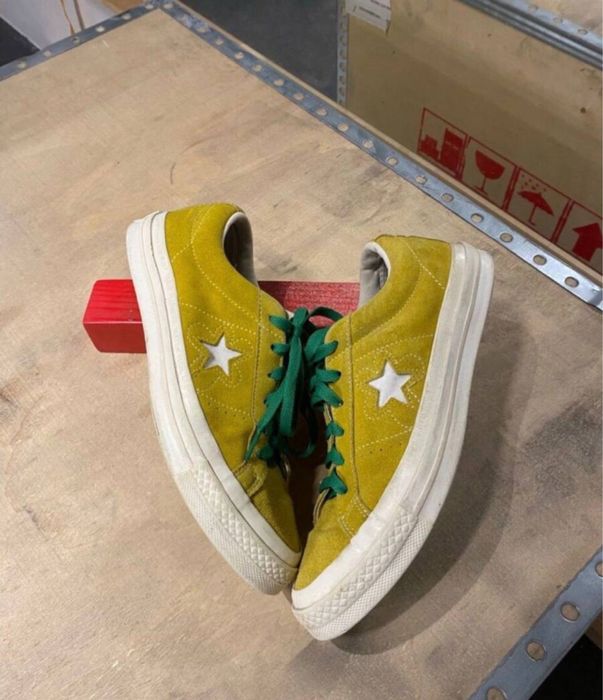 Кецове Converse One Star x Golf Le Fleur Sulphur 2017 – Golf Wang / Tyler, The Creator