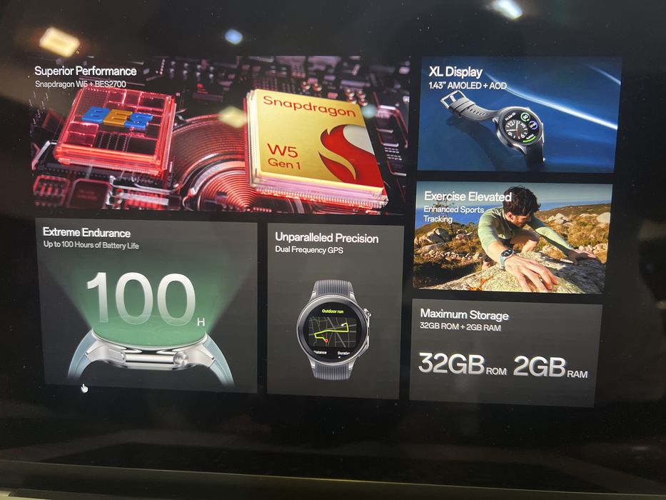 OnePlus Watch 2 ideal holatda / To'liq komplekt