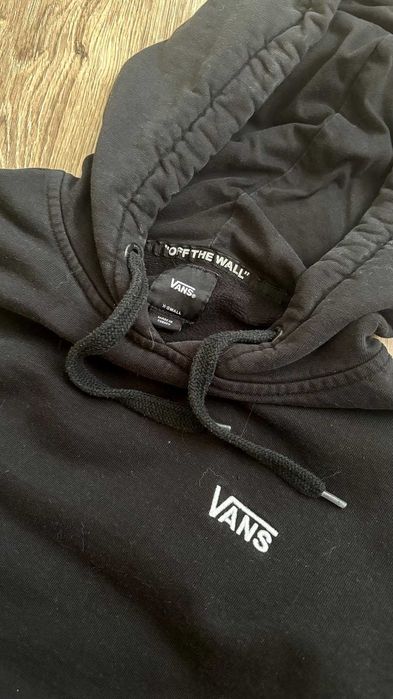 Vans суитшърт черен с качулка худи