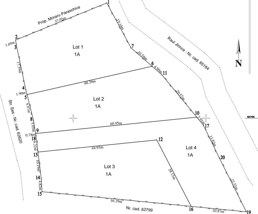 Teren intravilan in zona Paradisul Verde