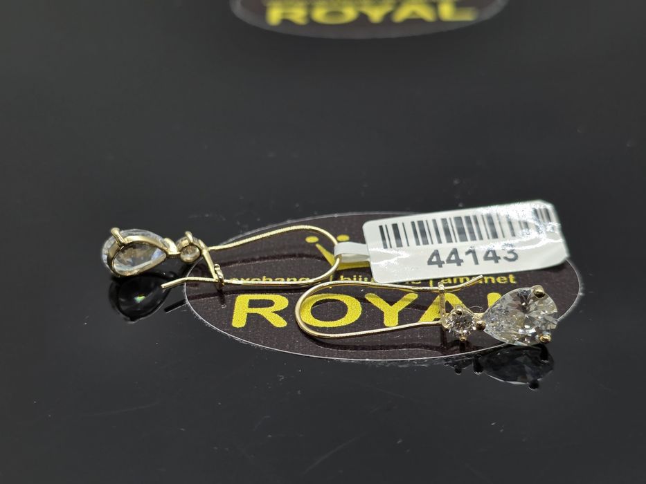 Bijuteria Royal: Cercei aur 14k/1.54 gr