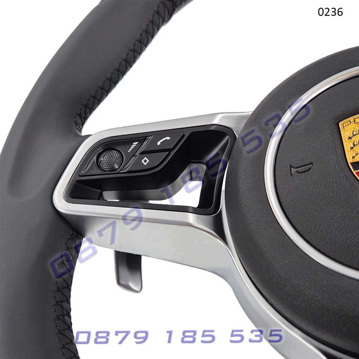 Спортен волан сива бленда Porsche 911 718 Panamera Macan Cayenne порше