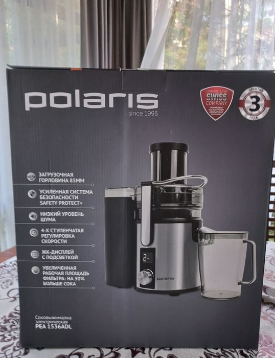 Супер соковыжималка Polaris PEA  1536 adl 1500vt