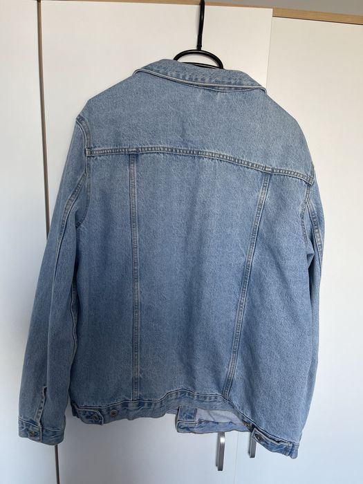 Дамско дънково яке oversize