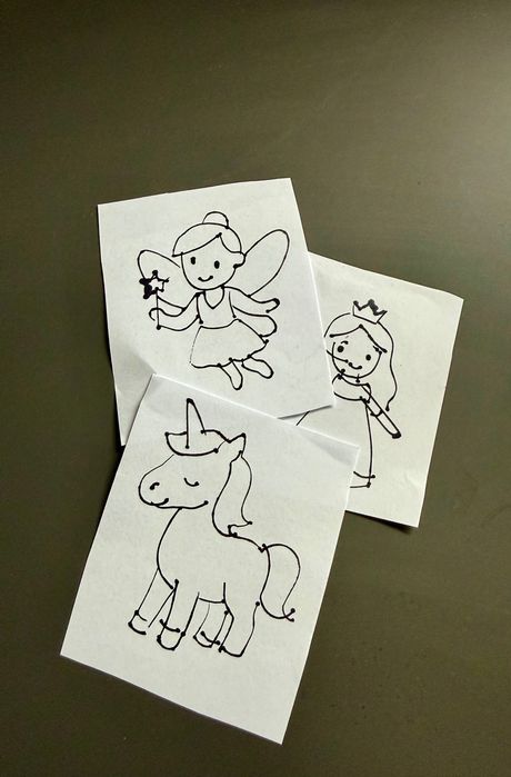 Комплект играчки. Логическа играчка. Шаблон.