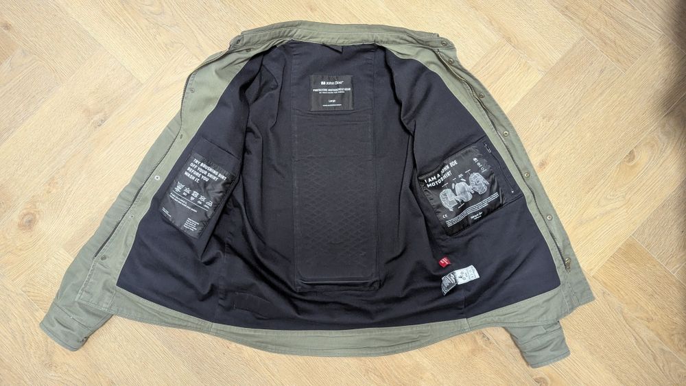 Мотокуртка John Doe XTM Motoshirt Olive