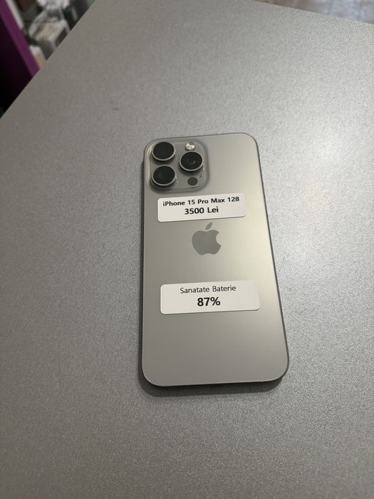 Magazin Vinde : Iphone 15 Pro Max 128gb