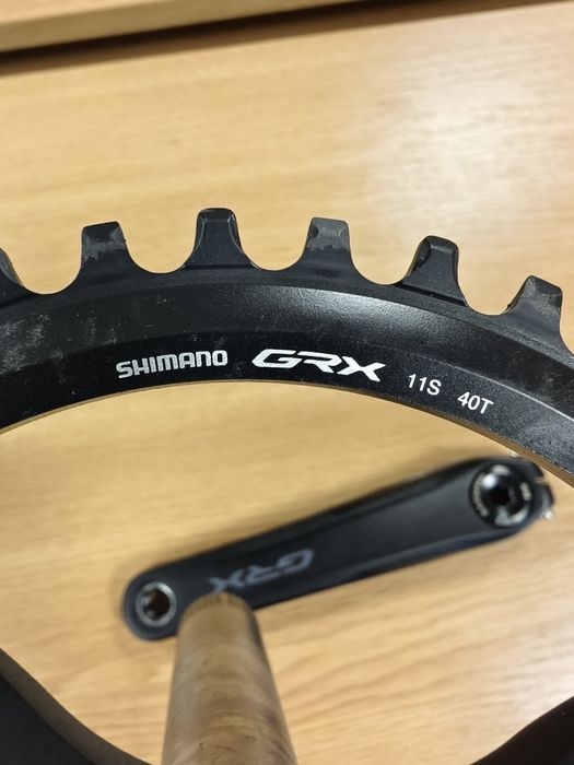 Куребел Shimano GRX FC-RX600 ,40T,172,5mm,1x10,11 speed