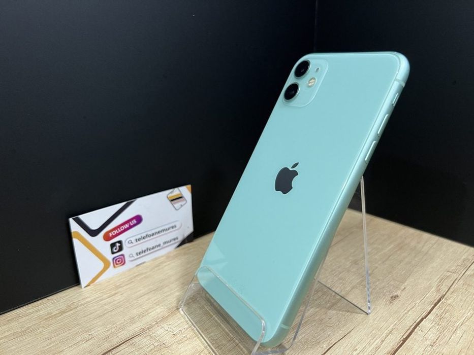 iPhone 11 64Gb Green Second-Hand Foarte Bun 3 ani garanție, Telefoane