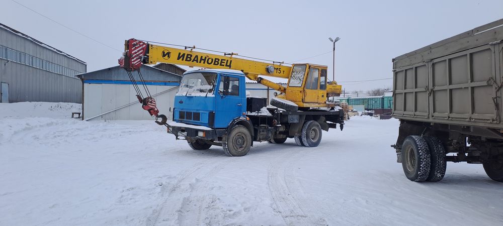 Продам автокран Маз Ивановец
