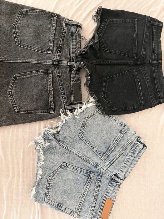 Дамски дънкови къси панталонки Review & Zara