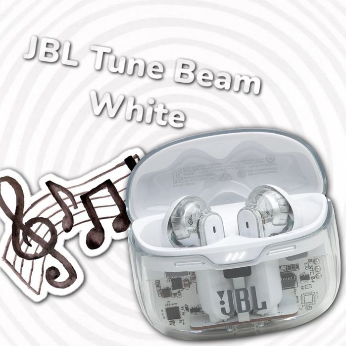 Наушники JBL Tune Beam ghost