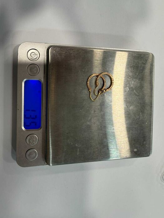 Златни дамски обеци 1,35 г – 14K