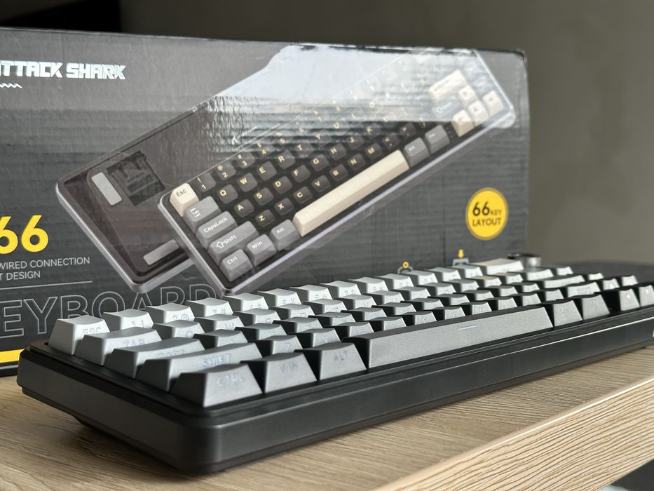 Tastatură mecanică wireless Attack Shark X66