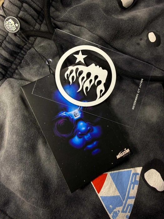 Hellstar Studio All Guts No Glory Sweatpants|Grey| Size M