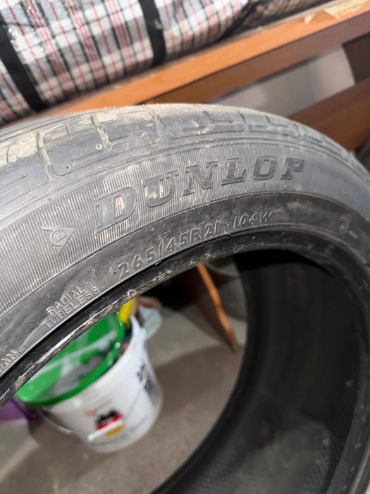 Dunlop летние шины 265/45/R21