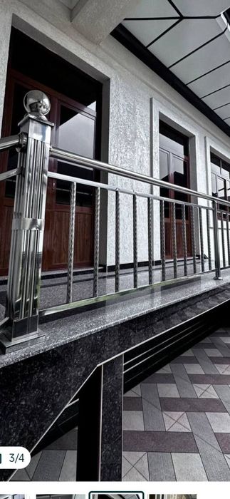 Нержавейка перила усталари хизматингизда