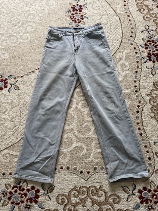 Джинсы широкие, багги
