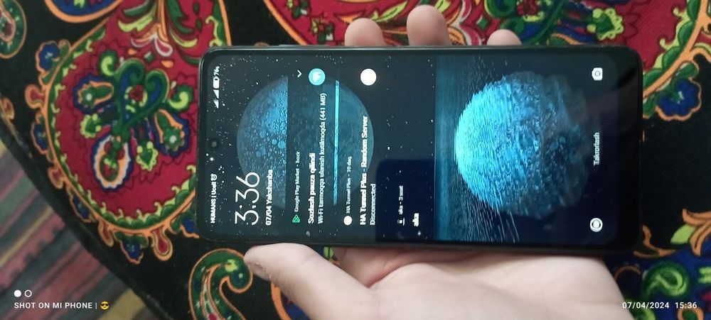 Poco x3 xotira 64/6 holati yaxwi