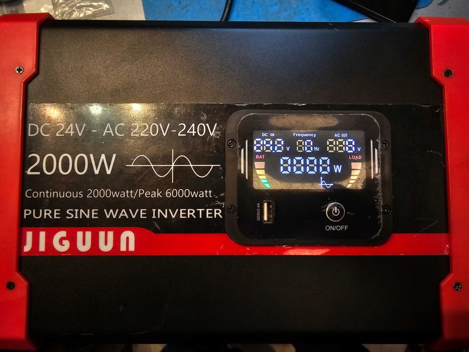 Defect Jiguun 2000W 24v pure sine wave inverter